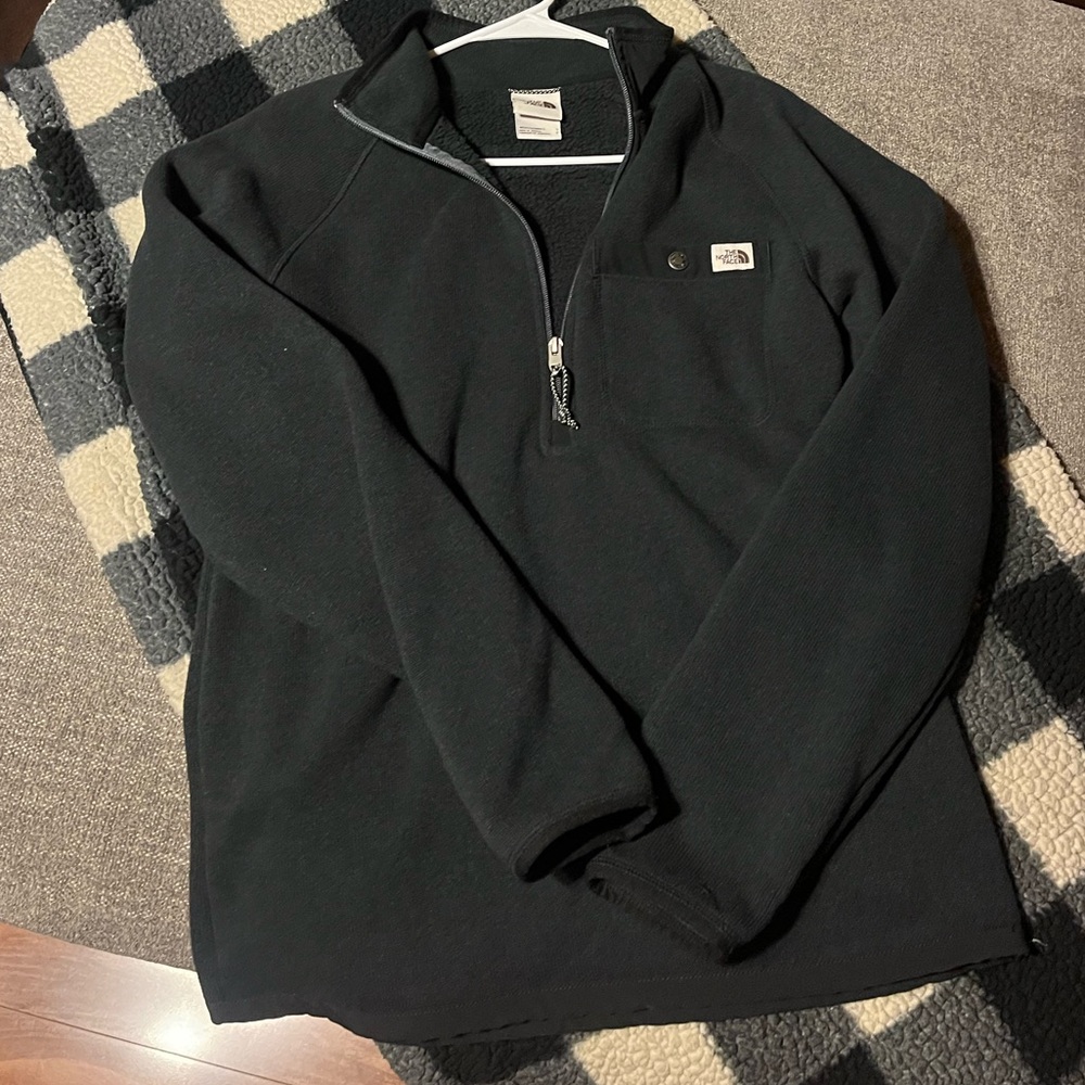 The North Face Black Zip-Up Sweater